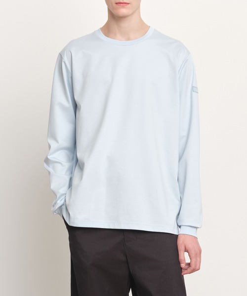 TATRAS(タトラス)の「TATRAS(タトラス) OSMO オスモ(Tシャツ/カットソー・メンズ・サックスブルー/ブラック/チャコールグレー/イエロー/ネイビー/ホワイト・2/1/5/4/3)」の5枚目の写真