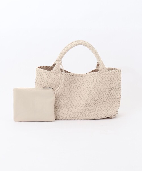 NOLLEY’S（ノーリーズ）の「メッシュトートM（トートバッグ・レディース・サックスブルー/ブラウン系その他/ブラック/ネイビー/アイボリー/コーラル/ブラウン・FREE）」の2枚目の写真