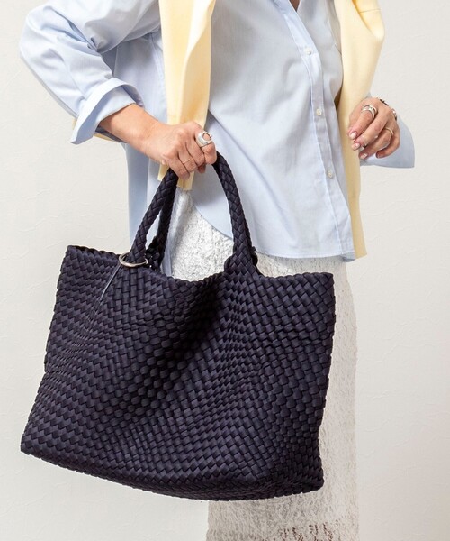 NOLLEY’S（ノーリーズ）の「メッシュトートM（トートバッグ・レディース・サックスブルー/ブラウン系その他/ブラック/ネイビー・FREE）」の8枚目の写真