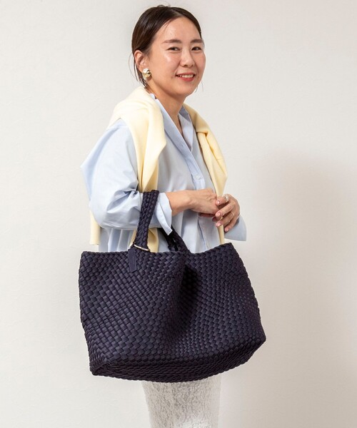 NOLLEY’S（ノーリーズ）の「メッシュトートM（トートバッグ・レディース・サックスブルー/ブラウン系その他/ブラック/ネイビー・FREE）」の9枚目の写真