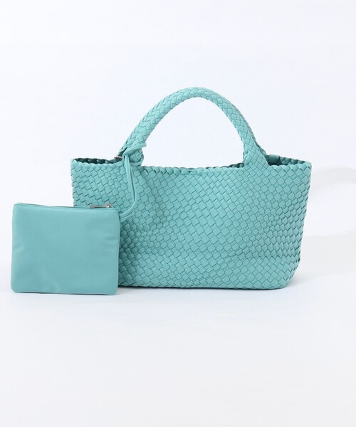 NOLLEY’S（ノーリーズ）の「メッシュトートM（トートバッグ・レディース・サックスブルー/ブラウン系その他/ブラック/ネイビー/アイボリー/コーラル/ブラウン・FREE）」の16枚目の写真