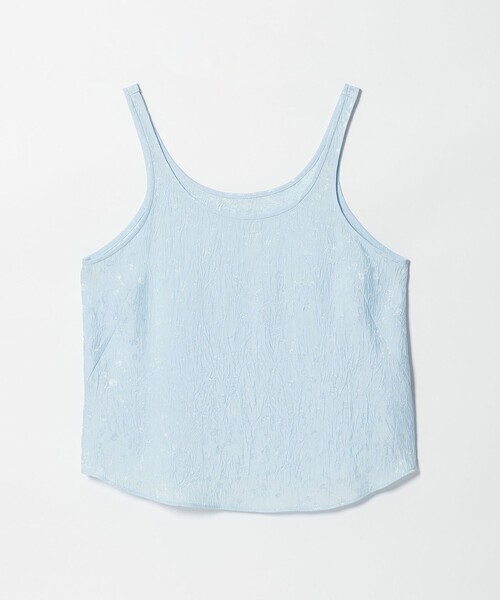 Steven Alan(スティーブンアラン)の「<Steven Alan>フラワー ジャガード タンクトップ(シャツ/ブラウス・レディース・ライトブルー/ブラック・FREE)」の12枚目の写真