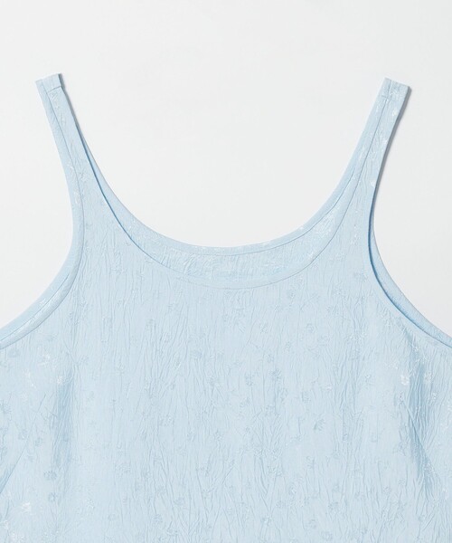 Steven Alan(スティーブンアラン)の「<Steven Alan>フラワー ジャガード タンクトップ(シャツ/ブラウス・レディース・ライトブルー/ブラック・FREE)」の14枚目の写真