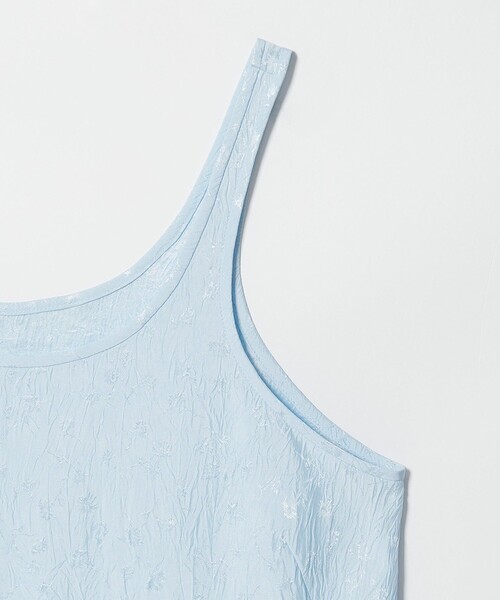 Steven Alan(スティーブンアラン)の「<Steven Alan>フラワー ジャガード タンクトップ(シャツ/ブラウス・レディース・ライトブルー/ブラック・FREE)」の15枚目の写真