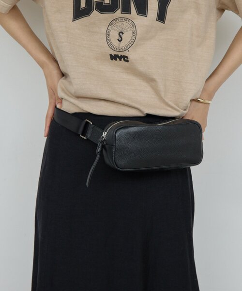 GALLARDAGALANTE（ガリャルダガランテ）の「【2.718】コンパクトクロスボディ（ショルダーバッグ・レディース・ベージュ/ブラック・FREE）」の8枚目の写真