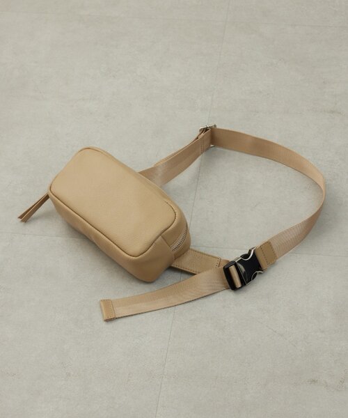 GALLARDAGALANTE（ガリャルダガランテ）の「【2.718】コンパクトクロスボディ（ショルダーバッグ・レディース・ベージュ/ブラック・FREE）」の11枚目の写真