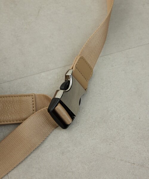 GALLARDAGALANTE（ガリャルダガランテ）の「【2.718】コンパクトクロスボディ（ショルダーバッグ・レディース・ベージュ/ブラック・FREE）」の15枚目の写真