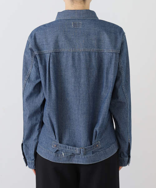 FRAMeWORK（フレームワーク）の「UNION HERCULES/ユニオンヘラクレス MADE denim インディゴダンガリージャケット（デニムジャケット・レディース・ブルー系その他・FREE）」の12枚目の写真