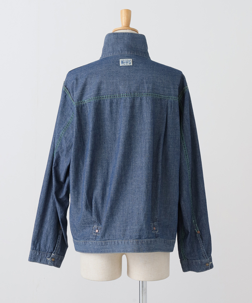 FRAMeWORK（フレームワーク）の「UNION HERCULES/ユニオンヘラクレス MADE denim インディゴダンガリージャケット（デニムジャケット・レディース・ブルー系その他・FREE）」の18枚目の写真