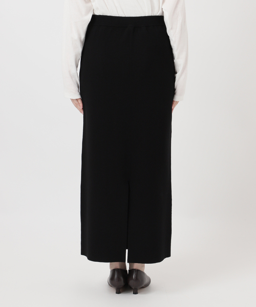 JOURNAL STANDARD relume(ジャーナルスタンダード レリューム)の「《WEB限定追加2》ウォッシャブルミラノリブIラインスカート(スカート・レディース・ブラック・FREE)」の14枚目の写真
