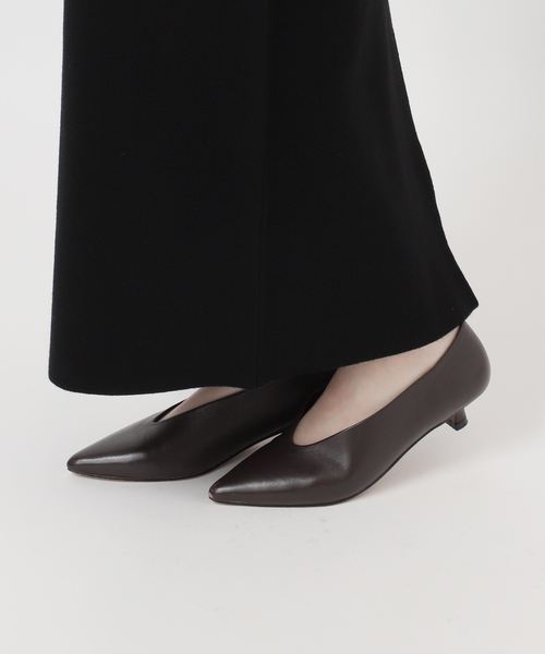 JOURNAL STANDARD relume(ジャーナルスタンダード レリューム)の「《WEB限定追加2》ウォッシャブルミラノリブIラインスカート(スカート・レディース・ブラック・FREE)」の18枚目の写真