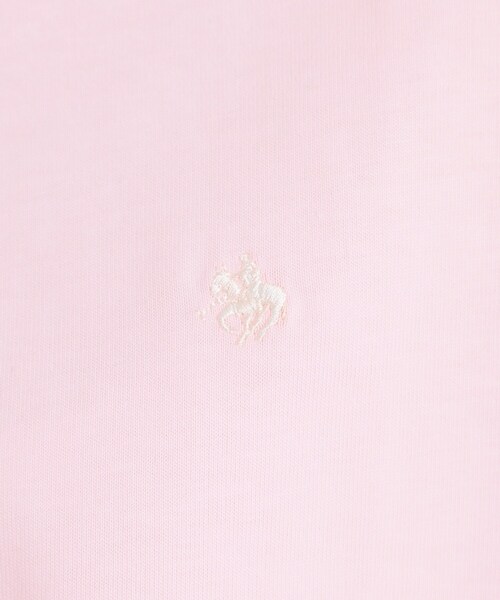 THE SHOP TK (ザ ショップ ティーケー )の「【POLO BCS 別注】ワンポイント刺繍T(Tシャツ/カットソー・レディース・ブラック/オフホワイト/ピンク・12/13)」の15枚目の写真