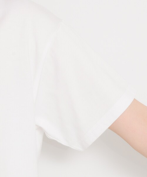 THE SHOP TK (ザ ショップ ティーケー )の「【POLO BCS 別注】ワンポイント刺繍T(Tシャツ/カットソー・レディース・ブラック/オフホワイト/ピンク・12/13)」の20枚目の写真
