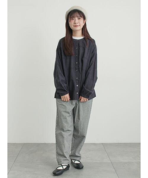 Samansa Mos2（サマンサ モスモス）の「【消臭効果】ベレー帽（ハット・レディース・チャコールグレー/ベージュ/モカ・F）」の11枚目の写真