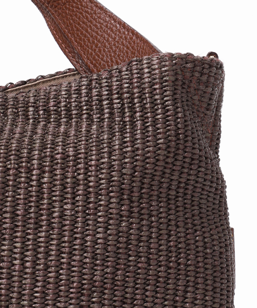 Spick & Span(スピックアンドスパン)の「《WEB限定カラーあり / 追加》VIOLAd’ORO / ヴィオラドーロ SANDRO(トートバッグ・レディース・ベージュ系その他/ブラウン/ベージュ・FREE)」の8枚目の写真