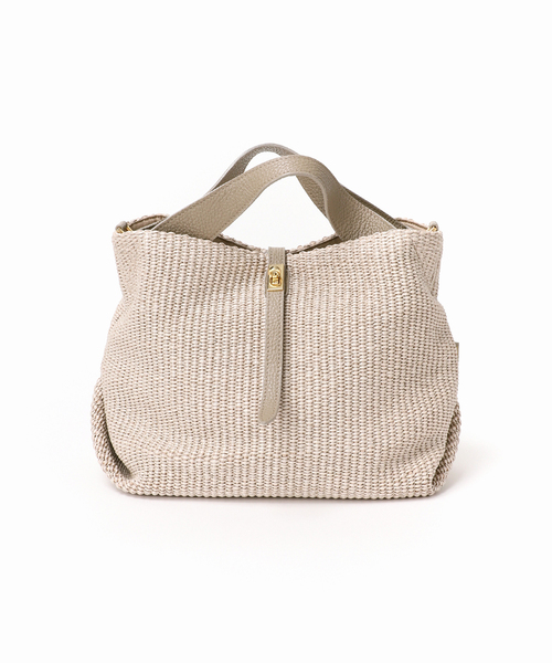 Spick & Span(スピックアンドスパン)の「《WEB限定カラーあり / 追加》VIOLAd’ORO / ヴィオラドーロ SANDRO(トートバッグ・レディース・ベージュ系その他/ブラウン/ベージュ・FREE)」の5枚目の写真