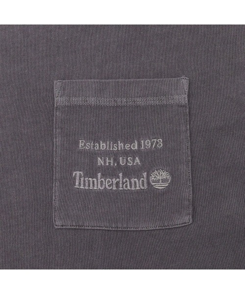 Timberland(ティンバーランド)の「ヘビーウェイト チェスト ポケット Tシャツ メンズ(Tシャツ/カットソー・メンズ・ダークグレー・LARGE/MEDIUM/SMALL/X-LARGE/XX-LARGE)」の7枚目の写真