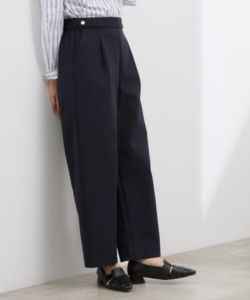 grove(グローブ)の「スポンジージャージ ワイドパンツ(その他パンツ・レディース・ネイビー/オフホワイト/グレー・03/02/01/05/04)」の8枚目の写真