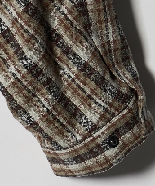 UNITED ARROWS & SONS(ユナイテッドアローズアンドサンズ)の「<UNITED ARROWS & SONS> CHECK ZIP BLOUSON/ブルゾン(ブルゾン・メンズ・ケリーグリーン/ブラウン系・L/XL/M/S)」の13枚目の写真