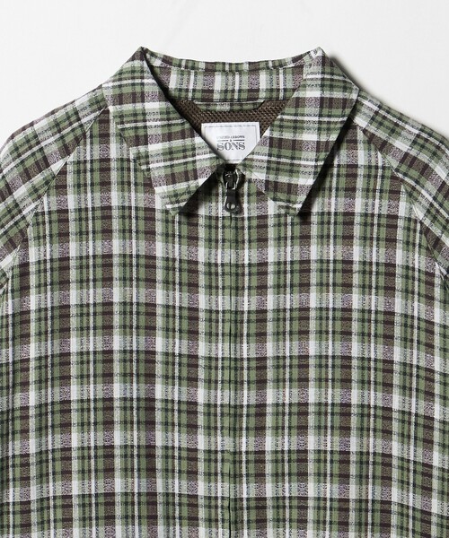 UNITED ARROWS & SONS(ユナイテッドアローズアンドサンズ)の「<UNITED ARROWS & SONS> CHECK ZIP BLOUSON/ブルゾン(ブルゾン・メンズ・ケリーグリーン/ブラウン系・L/XL/M/S)」の19枚目の写真