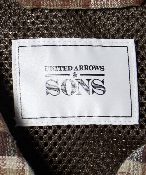 zon様御確認用ページ☆ UNITED ARROWS & SONS＞ CHECK ZIP BLOUSON/ブルゾン（ブルゾン