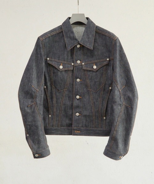 【NVRFRGT】DENIM TRUCKER JACKET