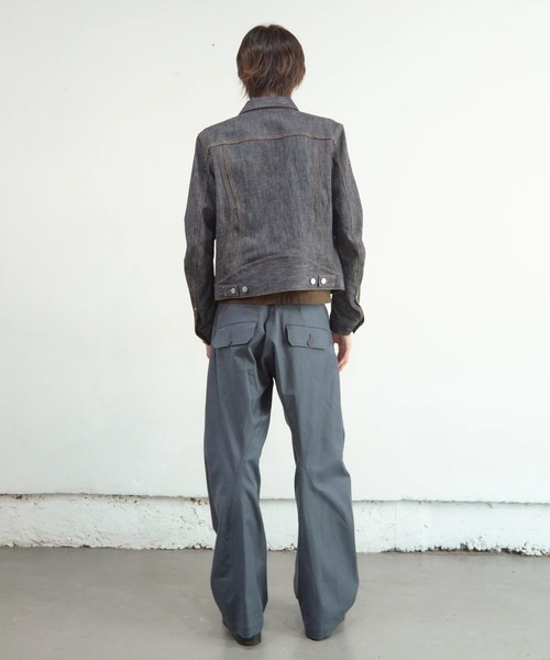 【NVRFRGT】DENIM TRUCKER JACKET