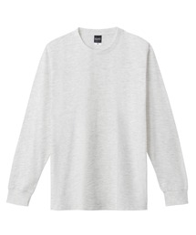 無地 長袖Tシャツ