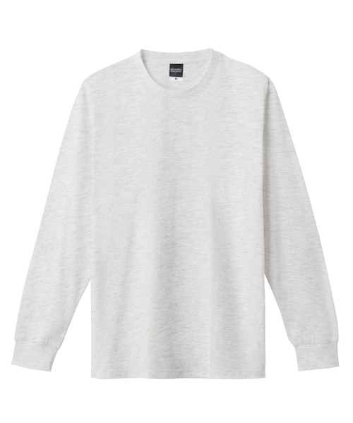 improves（インプローブス）の「無地 長袖Tシャツ（Tシャツ/カットソー・メンズ・ブラック/ダークブルー/オートミール/ブルー/ホワイト/イエロー/カーキ/パープル・SMALL/MEDIUM/LARGE/X-LARGE）」の3枚目の写真