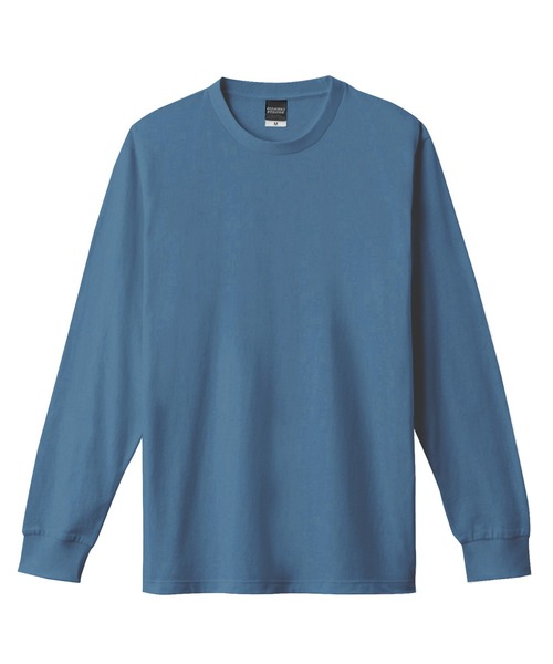 improves（インプローブス）の「無地 長袖Tシャツ（Tシャツ/カットソー・メンズ・ブラック/ダークブルー/オートミール/ブルー/ホワイト/イエロー/カーキ/パープル・SMALL/MEDIUM/LARGE/X-LARGE）」の6枚目の写真