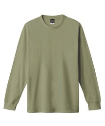無地 長袖Tシャツ