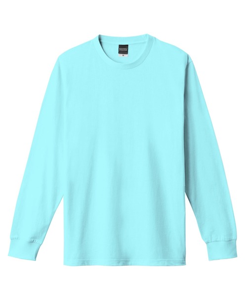 improves（インプローブス）の「無地 長袖Tシャツ（Tシャツ/カットソー・メンズ・ブラック/ダークブルー/オートミール/ブルー/ホワイト/イエロー/カーキ/パープル・SMALL/MEDIUM/LARGE/X-LARGE）」の5枚目の写真