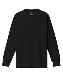 無地 長袖Tシャツ