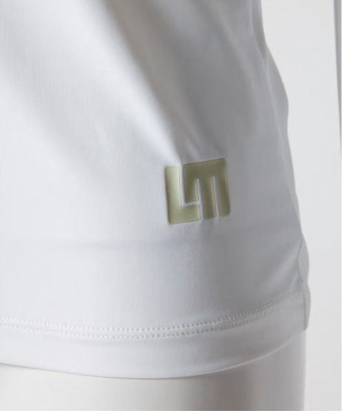 Loudmouth(ラウドマウス)の「LOUDMOUTH/ラウドマウス ゴルフウェア 吸汗速乾 UVカット 接触冷感 ベア天竺 インナーキャミソール(キャミソール・レディース・ホワイト/ブラック・LL/L/M/S)」の8枚目の写真
