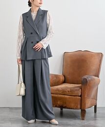 rps（アールピーエス）の「ペプラムジレ×パンツセットアップ（セットアップ）」