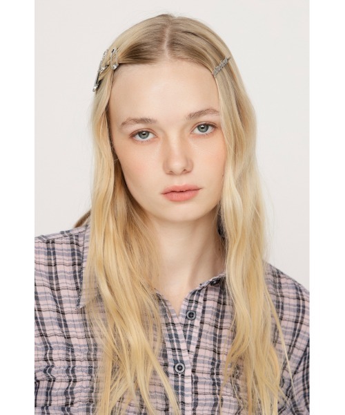 SLY(スライ)の「METAL MIX HAIR PIN SET メタルミックスヘアピンセット(ヘアピン・レディース・シルバー/ゴールド・FREE)」の10枚目の写真