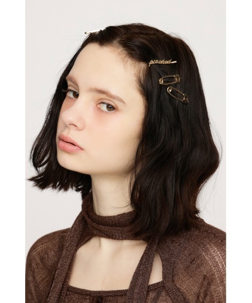 SLY(スライ)の「METAL MIX HAIR PIN SET メタルミックスヘアピンセット(ヘアピン・レディース・シルバー/ゴールド・FREE)」の17枚目の写真