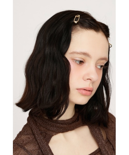 SLY(スライ)の「METAL MIX HAIR PIN SET メタルミックスヘアピンセット(ヘアピン・レディース・シルバー/ゴールド・FREE)」の18枚目の写真