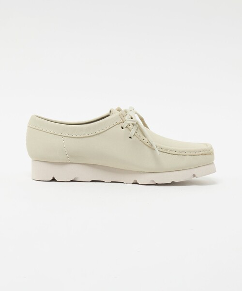 Clarks Originals（クラークスオリジナルズ）の「＜Clarks Originals＞レザー ワラビーブーツ ゴアテックス（ブーツ・レディース・オフホワイト・5/6/4）」の7枚目の写真