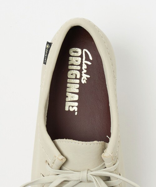 Clarks Originals（クラークスオリジナルズ）の「＜Clarks Originals＞レザー ワラビーブーツ ゴアテックス（ブーツ・レディース・オフホワイト・5/6/4）」の10枚目の写真