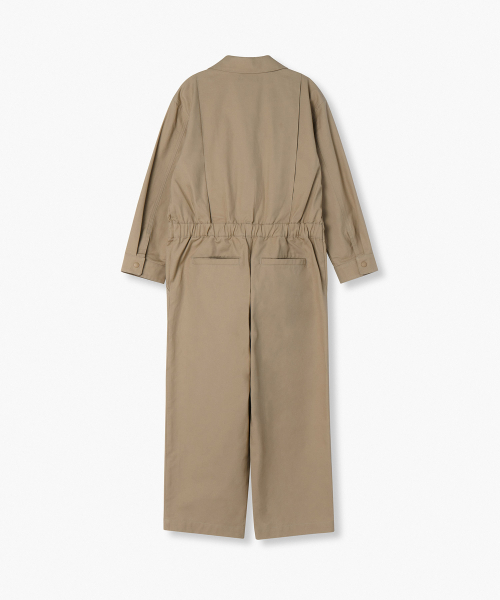 MUSINSA STANDARD KIDS（ムシンサスタンダードキッズ）の「ワークジャンプスーツ [ベージュ]（サロペット/オーバーオール・レディース・その他・110/160/140/130/150/120）」の3枚目の写真