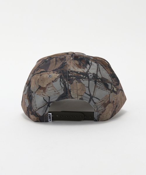 OBEY(オベイ)の「OBEY / オベイ WORLD RECORDS 5 PANEL SNAPBACK(キャップ・メンズ・ブラウン・FREE)」の3枚目の写真