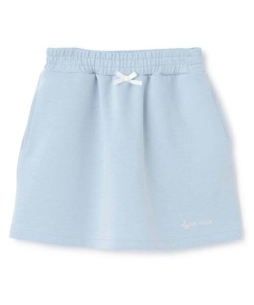 Lycee mine（リセマイン）の「【スクール対応】【パフスウェット】スカート(インパン付)（スカート・キッズ・アイボリー/サックスブルー/ブラック・150cm/130cm/120cm/140cm/100cm/110cm）」の5枚目の写真