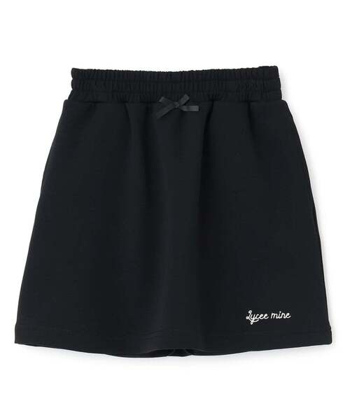 Lycee mine（リセマイン）の「【スクール対応】【パフスウェット】スカート(インパン付)（スカート・キッズ・アイボリー/サックスブルー/ブラック・150cm/130cm/120cm/140cm/100cm/110cm）」の6枚目の写真