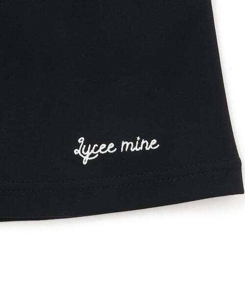 Lycee mine（リセマイン）の「【スクール対応】【パフスウェット】スカート(インパン付)（スカート・キッズ・アイボリー/サックスブルー/ブラック・150cm/130cm/120cm/140cm/100cm/110cm）」の10枚目の写真