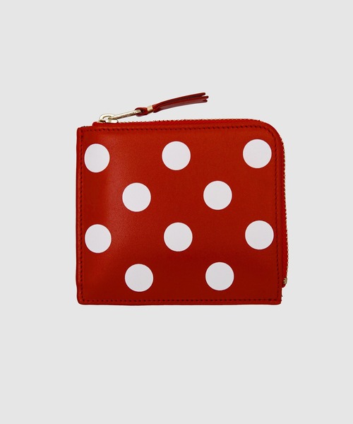 DOTS PRINTED】L-ZIP WALLET（財布）｜Wallet COMME des GARCONS