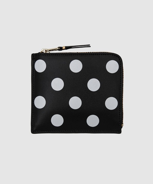 DOTS PRINTED】L-ZIP WALLET（財布）｜Wallet COMME des GARCONS