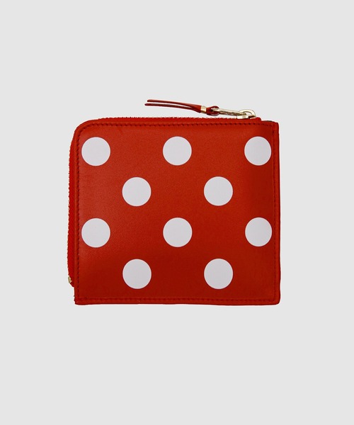 DOTS PRINTED】L-ZIP WALLET（財布）｜Wallet COMME des GARCONS