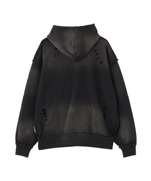 over print(オーバープリント)の「overprint/オーバープリント/PATCH Hoodie(パーカー・レディース・ブラック/ピンク・M/L/S)」の12枚目の写真