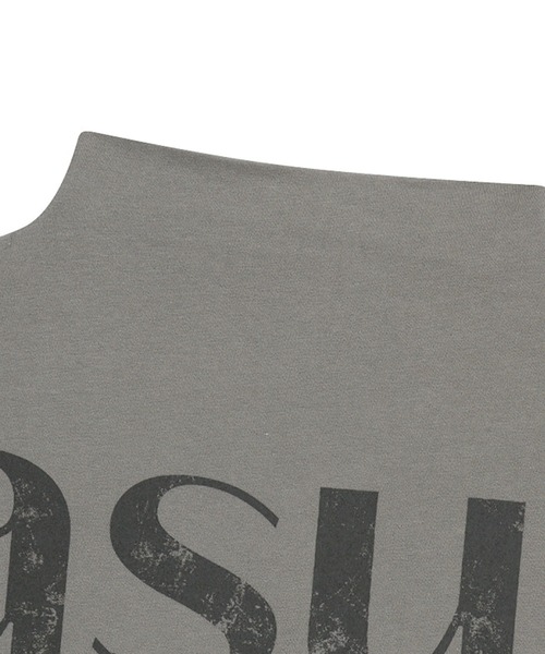 as you are(アズユーアー)の「◇ASYOUARE◇サイド スナップ ハーフ ネック Tシャツ SIDE SNAP HALF NECK T-SHIRT(Tシャツ/カットソー・レディース・ブラック/グレー/チャコール・FREE)」の12枚目の写真